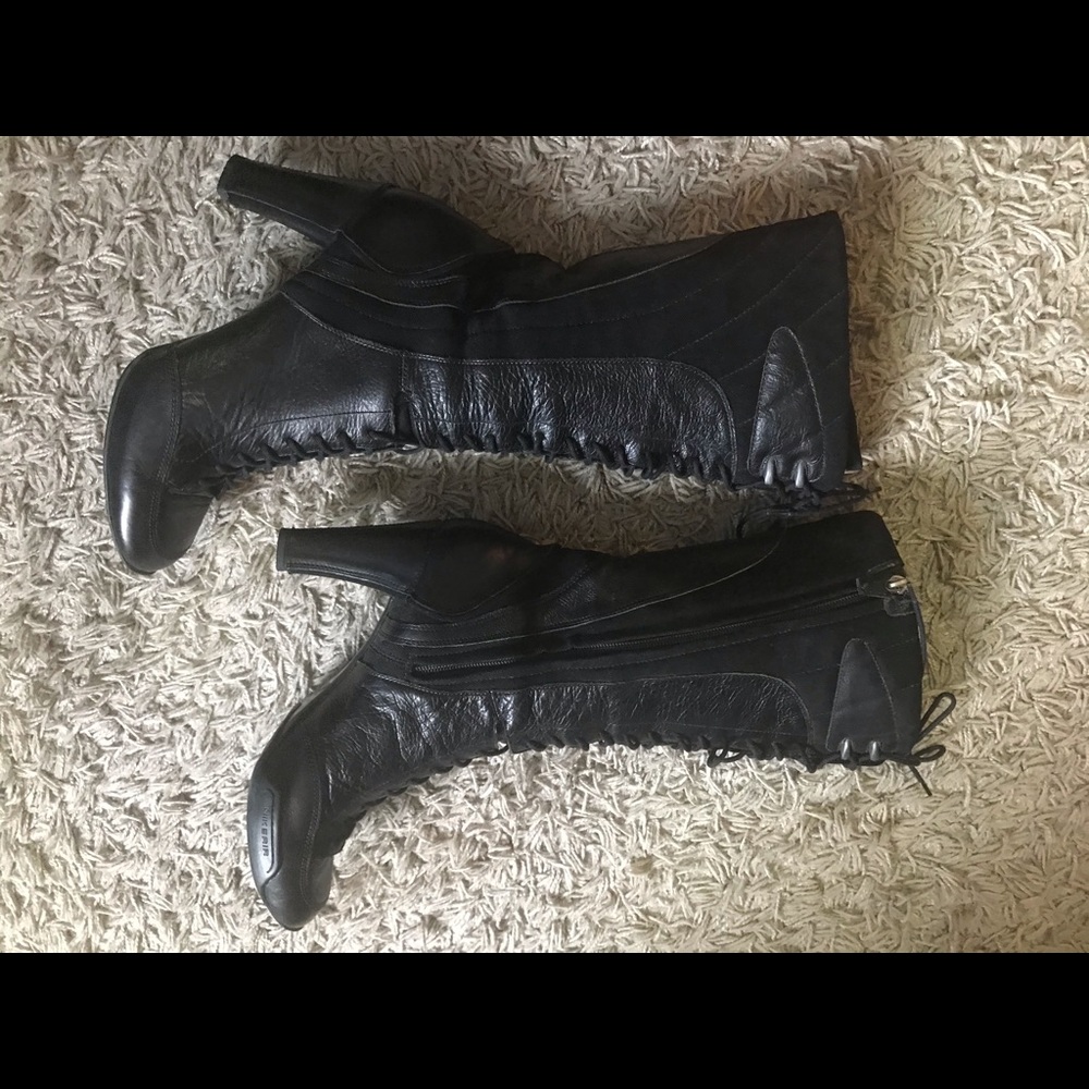 Cole Haan G Series Nike Air lace up boots